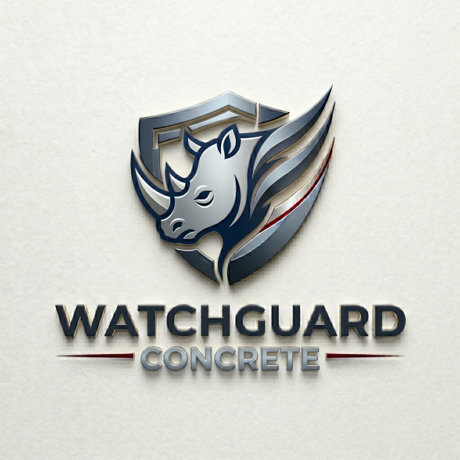 WatchGuard branded coating on a completed job